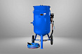 Пескоструйный аппарат ABSC-2452 с ДУ  (сито, крышка, влагоотделитель, клапан MicroValve, клапан ДУ, клавиша ДУ, шланг ДУ 20м, пескоструйный шланг 20м, соплодержатель, сопло 10мм )